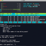 Iterm2 + Homebrew + Htop + MacVim =  Awesomeness